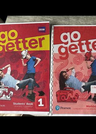 Комплект підручників та зошит go getter 1
