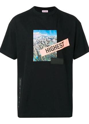 Футболка чёрная palm angels hightest • палм анджелс футболка xl
