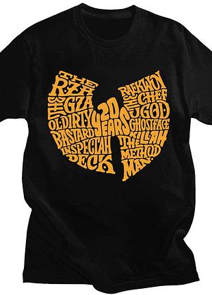 Футболка черная loys музыка wu tang clan xl