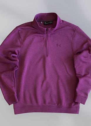 Кофта under armour storm fleece hoodie zip 1/3 флісова спортивна худі