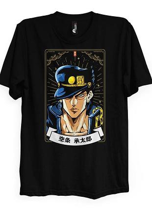 Футболка черная loys jotaro (tarot)