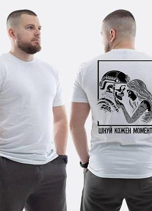 Футболка loys зсу з принтом ціни кожен момент xs