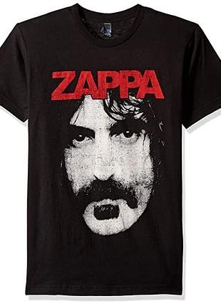 Футболка чёрная frank zappa ''charcoal'' vintage look t-shirt s