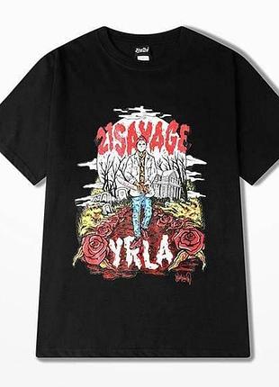 Футболка loys повсякденна 21 savage ''young, reckless'' t-shirt xs