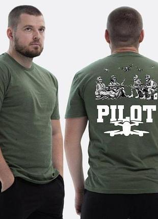 Футболка loys зсу з принтом pilot xs