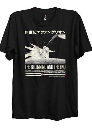 Футболка loys з принтом y2k evangelion (beginning and end) xs