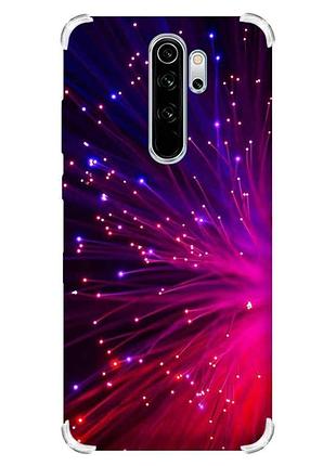 Чохол з потовщеними кутами на xiaomi redmi note 8 pro :: салют (принт 98)