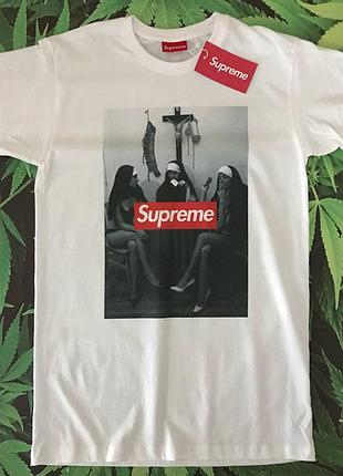 Футболка supreme sisters. ориг бирка. люкс xl