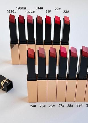 Помада yves saint laurent rouge pur couture the slim