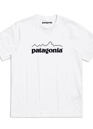 Біла футболка loys patagonia патагонія xs