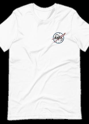 Повсякденна футболка loys з принтом nasa ( ) - embroidery l