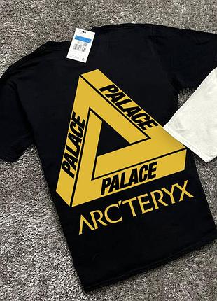 Футболка loys arcteryx x palace hood black xs