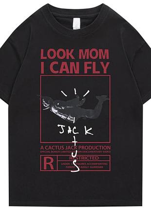 Футболка loys з принтом cactus jack fly print xs