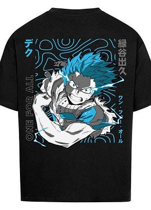 Футболка loys з принтом y2k my hero academy x one for all xs