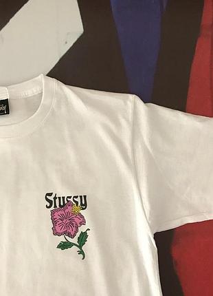 Футболка stussy california flowers.бірка ориг. люкс xxl