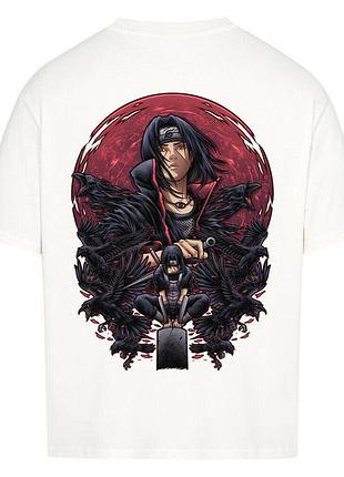 Футболка белая loys gitachi x crows x premium