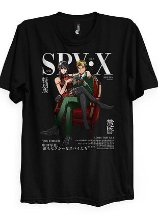 Футболка черная loys spy x (issue 7)