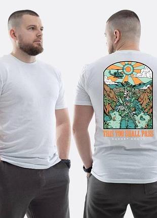 Футболка loys класична з принтом sunset goons this too shall pass xs