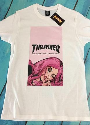 Футболка thrasher cry girl. ориг бірка. якість топ. l