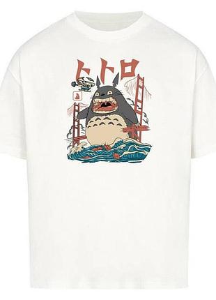 Футболка loys з принтом y2k my neighbor totoro x big xs