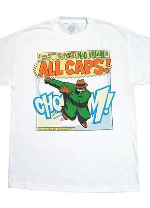 Повсякденна футболка loys mf doom all caps t-shirt xs