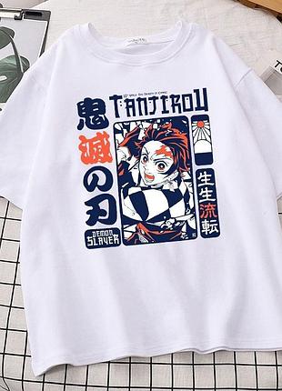 Футболка loys аниме tanjirou xxl