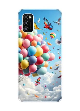 Чохол на samsung galaxy a41 :: повітряні кульки (принт 365)