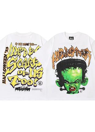 Футболка loys hellstar черная новый качественный 100% хлопок. xs