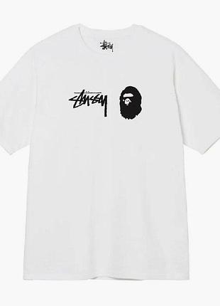 Футболка loys stussy стуссі чорна дуже гарна якість 100% бавовна. xxl