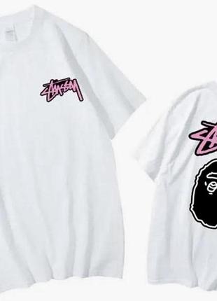 Футболка loys bape бэйп черная новая качественная футболка loys из 100% хлопка xs