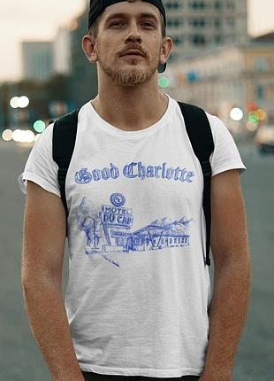 Футболка loys унисекс good charlotte (motel du cap 2025 wht) белый xs