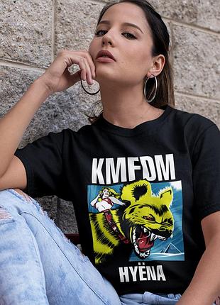 Футболка loys kmfdm (hyena) черный xs