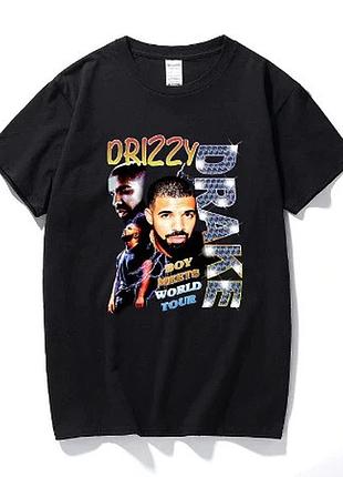 Футболка чёрная drake ''boy meets world'' vintage look tee s