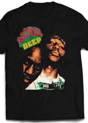 Футболка чорна mobb deep vintage look t-shirt m