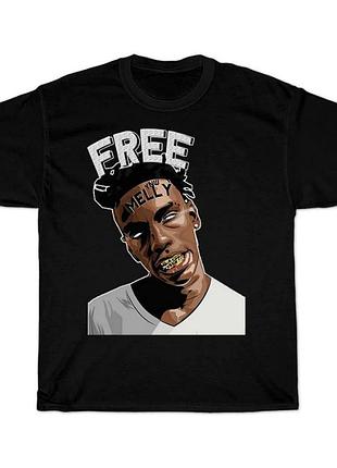 Футболка чорна free melly t-shirt m