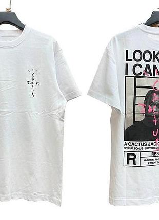 Футболка loys з принтом cactus jack look xs