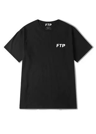 Чорна футболка loys ftp fuckthepopulation фтп унісекс xs