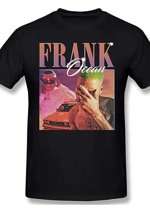 Футболка чёрная frank ocean vintage look t-shirt l