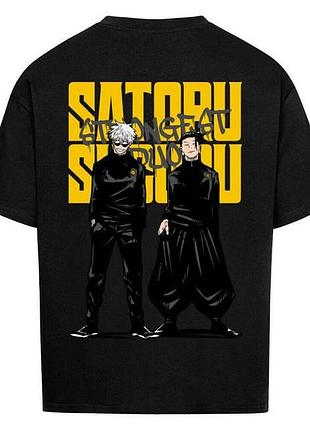 Футболка loys з принтом y2k jujutsu kaisen - gojo geto xs