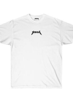 Біла футболка loys yeezus kanye west кені вест ізус унісекс xs