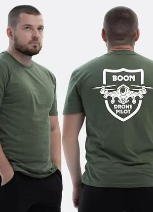 Футболка loys зсу з принтом boom drone pilot fpv xs