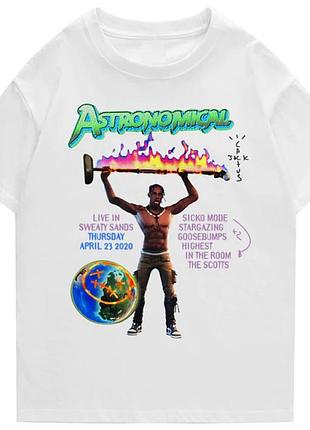 Футболка loys з принтом cactus jack astroworld tour xs