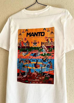 Футболка loys манто manto біла l