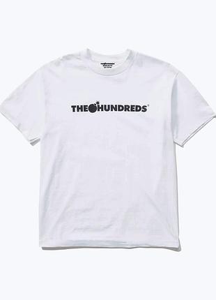 Біла футболка loys the hundreds logo футболки хандредс хендредс унісекс xs