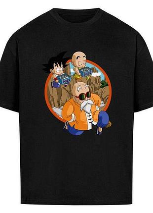 Футболка loys з принтом y2k dragon ball x muten roshi workout xl