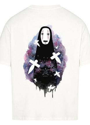 Футболка белая loys spirited away x no face
