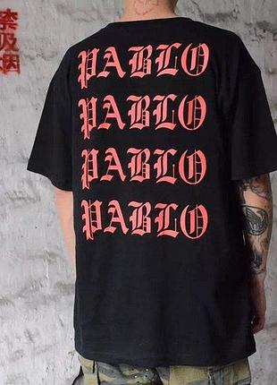 Футболка i feel like pablo чоловіча black s