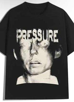 Футболка loys із стильним принтом pressure xs