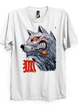 Футболка белая loys fox (debut) -