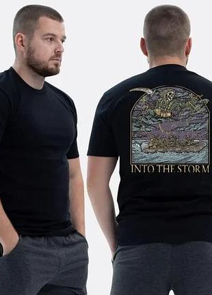 Футболка loys зсу із принтом sunset goons into the storm морська піхота xs